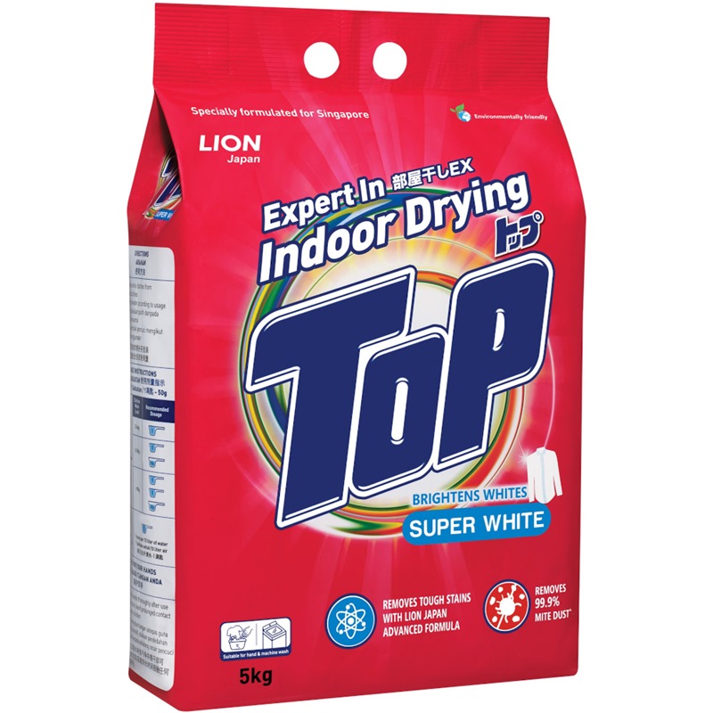TOP DETERGENT - SUPER WHITE 2.3KG