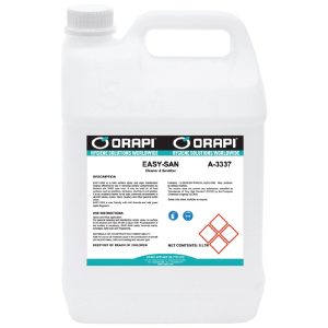 ORAPI EASY-SAN FOOD SAFE ALCOHOL & QAC BASED SANITISER 5 LITRE OH-3337-J1 [HALAL]