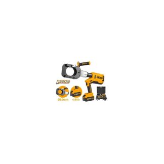 INGCO 20V HYDRAULIC CABLE CUTTER MAX.85MM2, 2X20V 4.0AH & CHARGER CRCLI2002