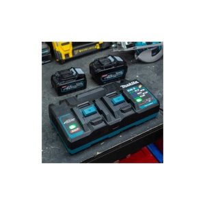 MAKITA 40V LI-ION 2 PORT FAST CHARGER 191N14-5 DC40RB