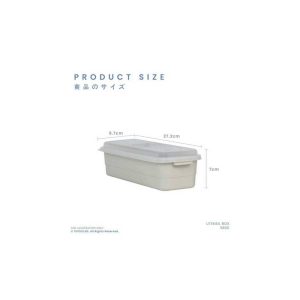TOYOGO UTENSILS/CUTLERY CONTAINER 3800 (1.2L) L27.2 X W9.7 X H7CM
