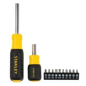 STANLEY 12PC COMFORT GRIP SCREWDRIVER SET STHT60085