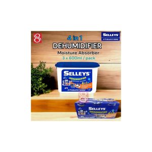 SELLEYS 4-IN-1 DEHUMIDIFIER 3X600ML PACK
