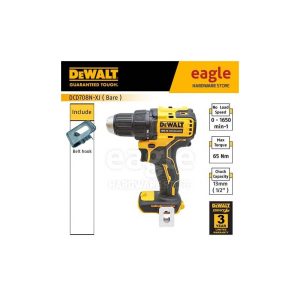 DEWALT 18V LI-ION BRUSHLESS DRILL DRIVER DCD708N-XJ (BARE UNIT)