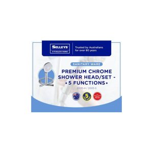 SELLEYS 2005 PREMIUM CHROME SHOWER HEAD