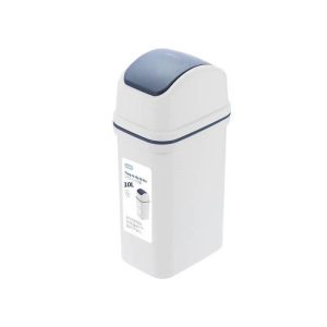 INOCHI FLIP LID WASTE BIN 261 X 170 X 425MM (10L) BLUE