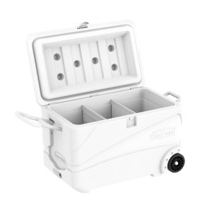 DURAMAX COOLER BOX WITH WHEELS 84L (WHITE) XX105WH