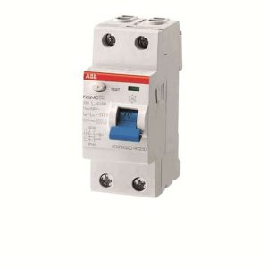 ABB RESIDUAL CURRENT CIRCUIT BREAKER (RCCB) F202-AC-63/0.1-IEC