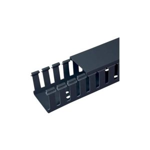 PANDUIT WIDE SLOT WIRING DUCT G1.5X2BL6, NO COVER