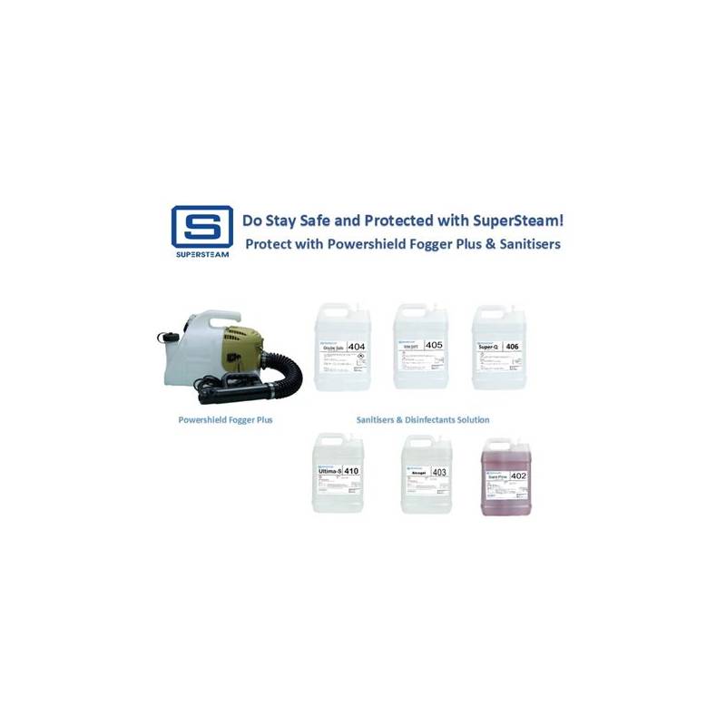 SUPERSTEAM POWERSHIELD FOGGER PLUS
