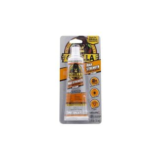 GORILLA CRYSTAL CLEAR HD CONSTRUCTION ADHESIVE TUBE 2.5OZ [105044]