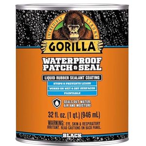 GORILLA WATERPROOF RUBBERIZED COATING LIQUID 16OZ (CLEAR) [105367]