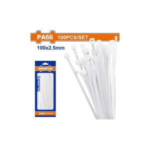 WADFOW WHITE CABLE TIE 100/BAG