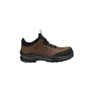 SAFETY JOGGER SHOE MODULO LEATHER S3S LOW TG BROWN [S3S ESD]