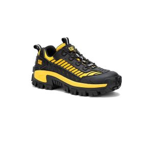 CATERPILLAR INVADER MECHA NM CT WORK BOOT P91691 BLACK/CAT YELLOW