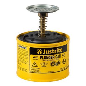 JUSTRITE PLUNGER CAN 0.5L/1 PINT - 10008 (RED)