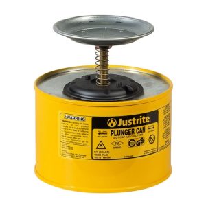 JUSTRITE PLUNGER CAN 1L/1 QUART - 10108 (RED)