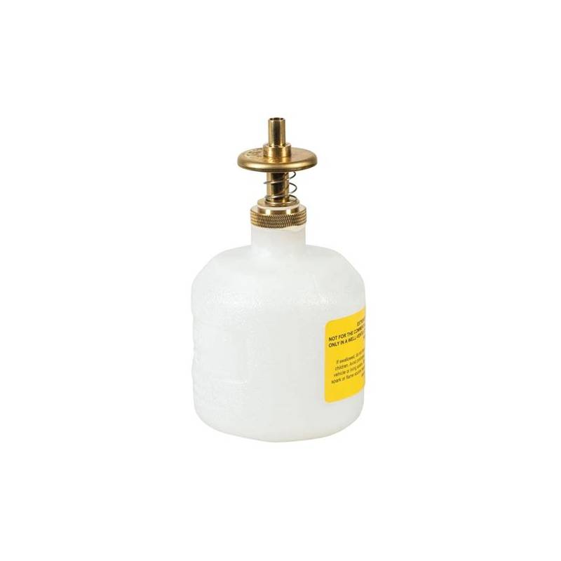 JUSTRITE 0.24L POLYETHYLENE DISPENSER CAN - 14005 (CLEAR)