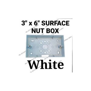 3"" X 6"" PVC NUT BOX (100PCS/BAG)