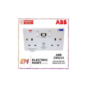 ABB CRSM213CN 2G 13A METALCLAD RCD SSO 30mA 2TCZ752011R0041