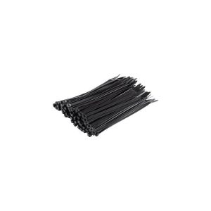 BLACK CABLE TIE 12""X4.8MM