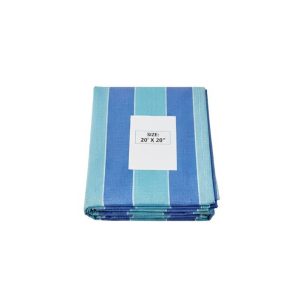 BWC 20X20 BLUE & WHITE CANVAS