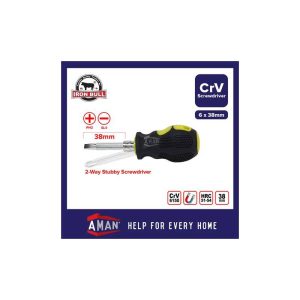IRON BULL 4IN 2WAY SCREWDRIVER