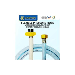 KARYON 12IN FLEX PRESSURE HOSE BLUE