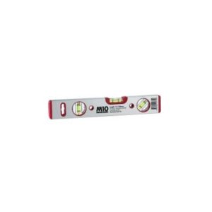 M10 3-VIALS 18"" RED ALUM LEVEL