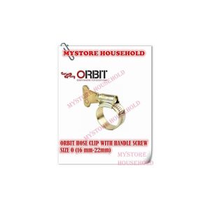 ORBIT O# 16-22MM MILD STEEL HOSE CLIP WITH HANDLE