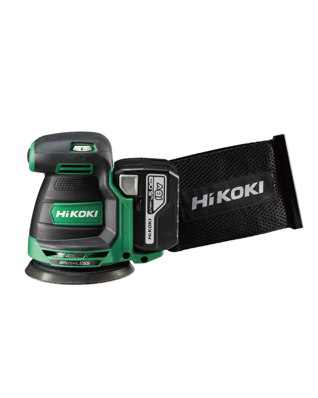 Hikoki Cordless Random Orbit Sander C2-SV1813DA | Model: H-C2-SV1813DA