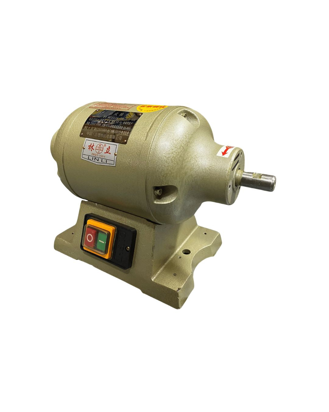 Buffer Polishing Machine 1 Phase 1.5HP Double Shaft Pointed | Model: BG-BF3035-1P