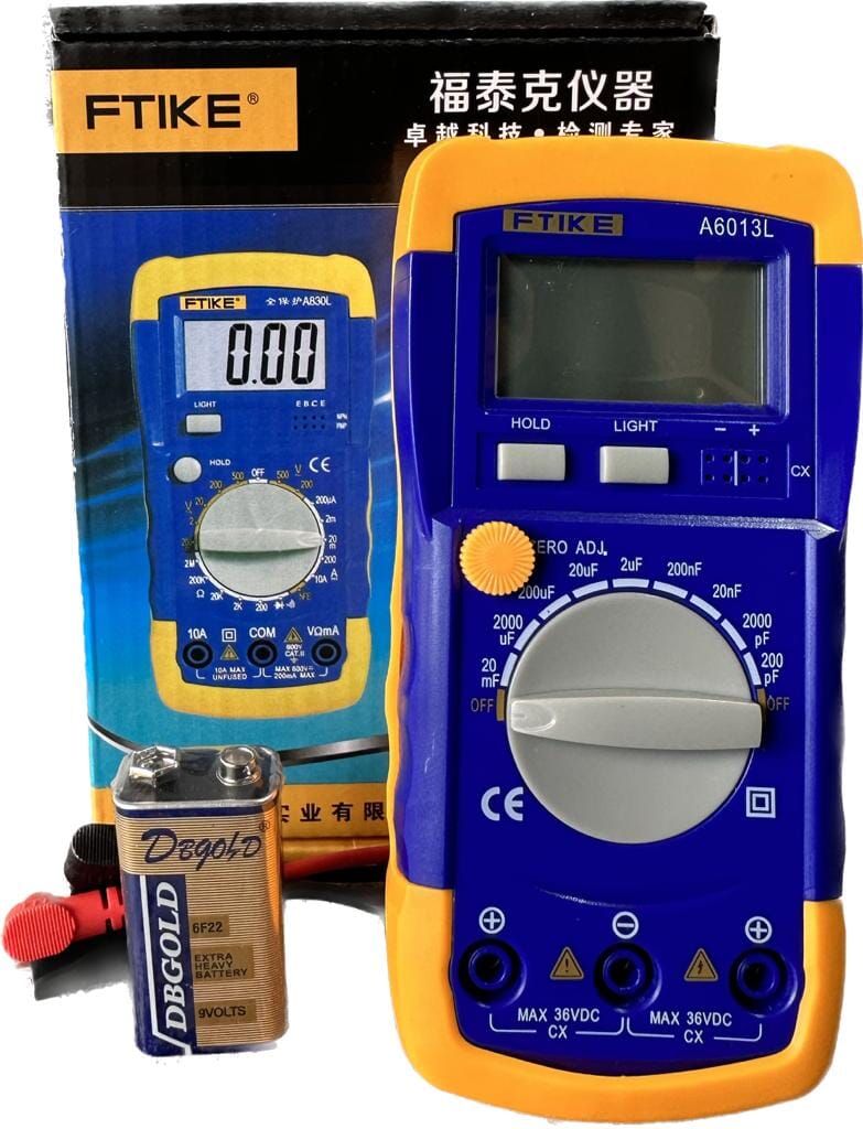 FTIKE Capacitor Tester | Model : METER-A6013L
