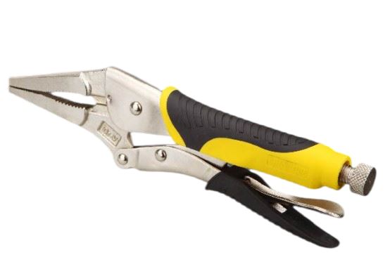 Hurricane 6" Long Nose Locking Plier With Rubber Grip | Model : PLR-H4029