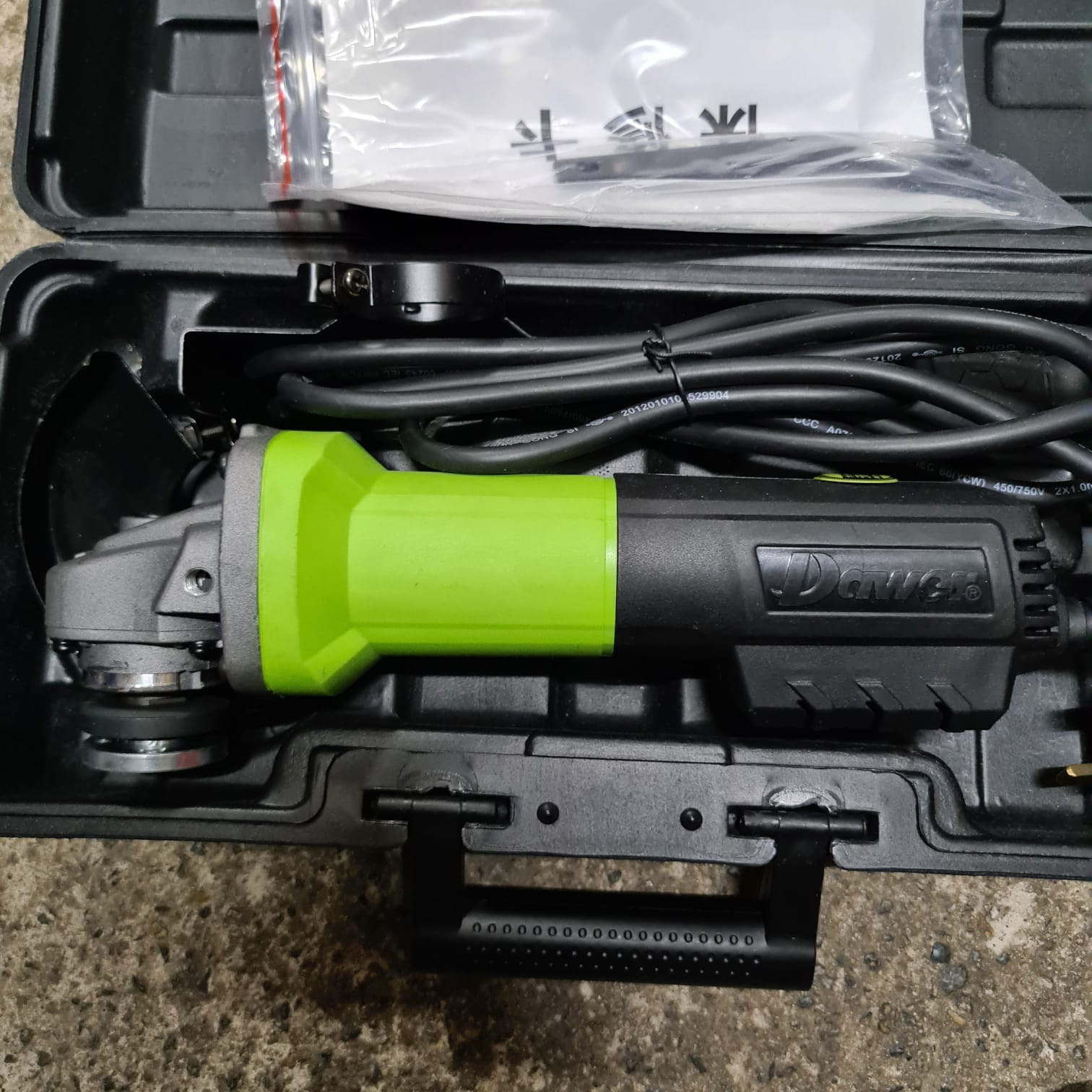 Dawer 4" 1100W Dc330C Brushless Grinder | Model : DC330C