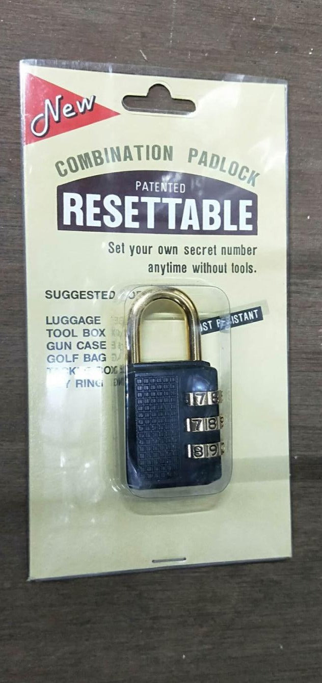 New Taiwan Resettable Lock #341 | Model : PL-T341