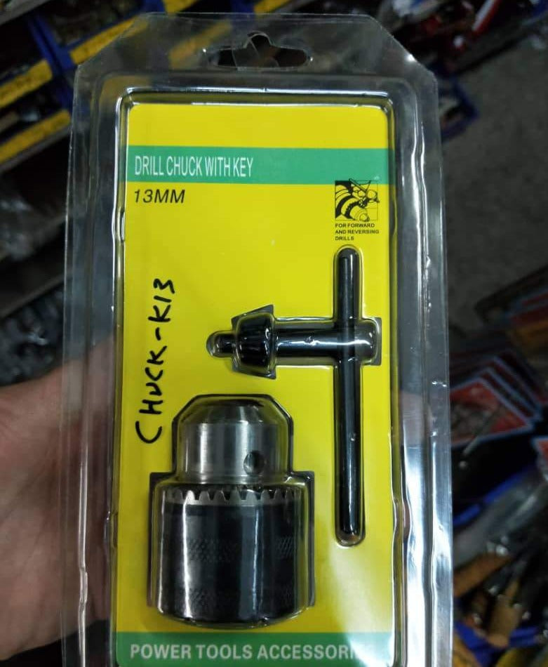 1/2" Drill Chuck With Key (2Pc) | Model : CHUCK-K13