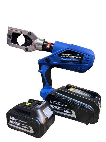 Aiko Battery Multi Functional Tools (Cable Cutter, Cable Clamper & Hole Puncher) | Model : ED-60UNV
