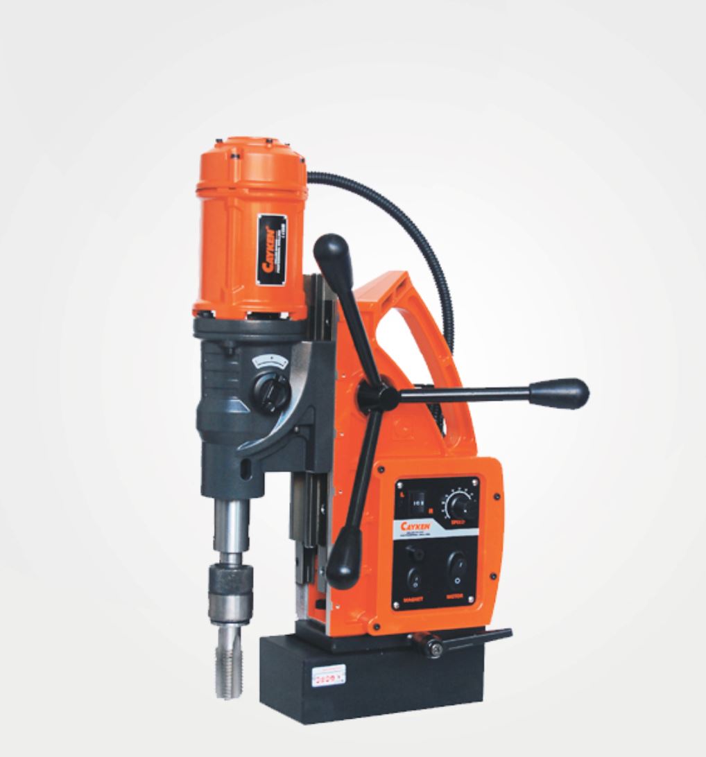 Cayken 130mm Multi Function Magnetic Coring Drill (Machine) with No Stepless | Model : MD-KCY130/3WDO
