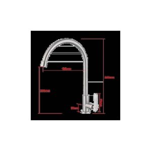 BI CARE SS304 SINK MONO COLD TAP