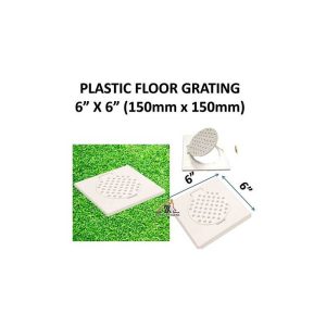 6IN X 6IN PVC FLOOR GRATING