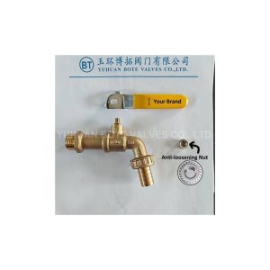 M-STD 3388 1/2IN HD BRASS BIBCOCK YELLOW