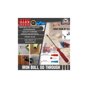 IRON BULL DGC-606 6IN (+) SCREWDRIVER