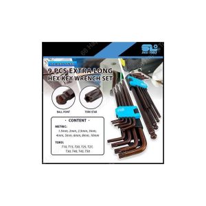 M-SHILI 9PCS BALL POINT ALLEN KEY