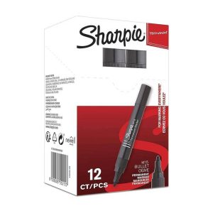 M-SHARPIE BLACK PERMANENT MARKER PEN