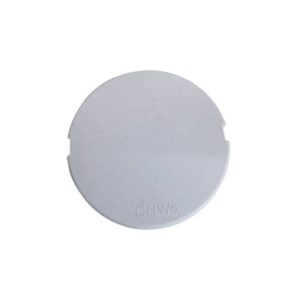 CCM PVC BOX COVER (CLIP) (WHITE)