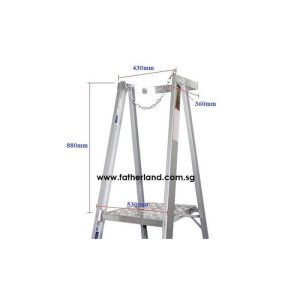 Aluminium Platform Height with Chain