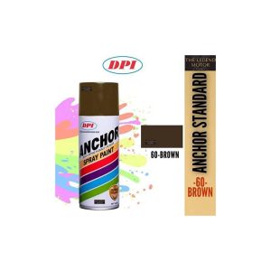 Anchor Spray Paint Brown 400ml