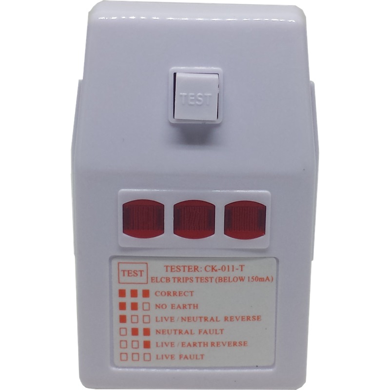 13A ELCB N SOCKET TESTER