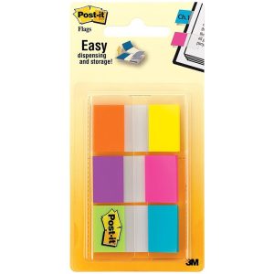 3M POST-IT FLAG ALTERNATE COLOUR (60SHT) 0.94"X1.7" 680-EG-ALT